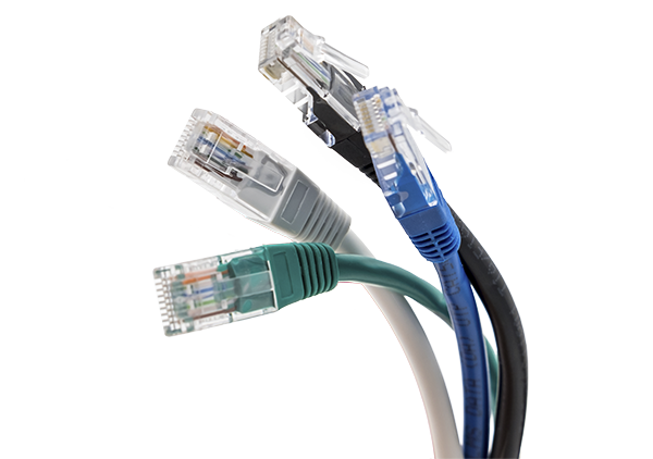 Ethernet cables and connectors